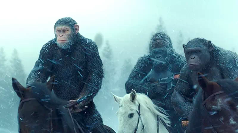 премьера 4 части фильма Планета обезьян под названием «Королевство»